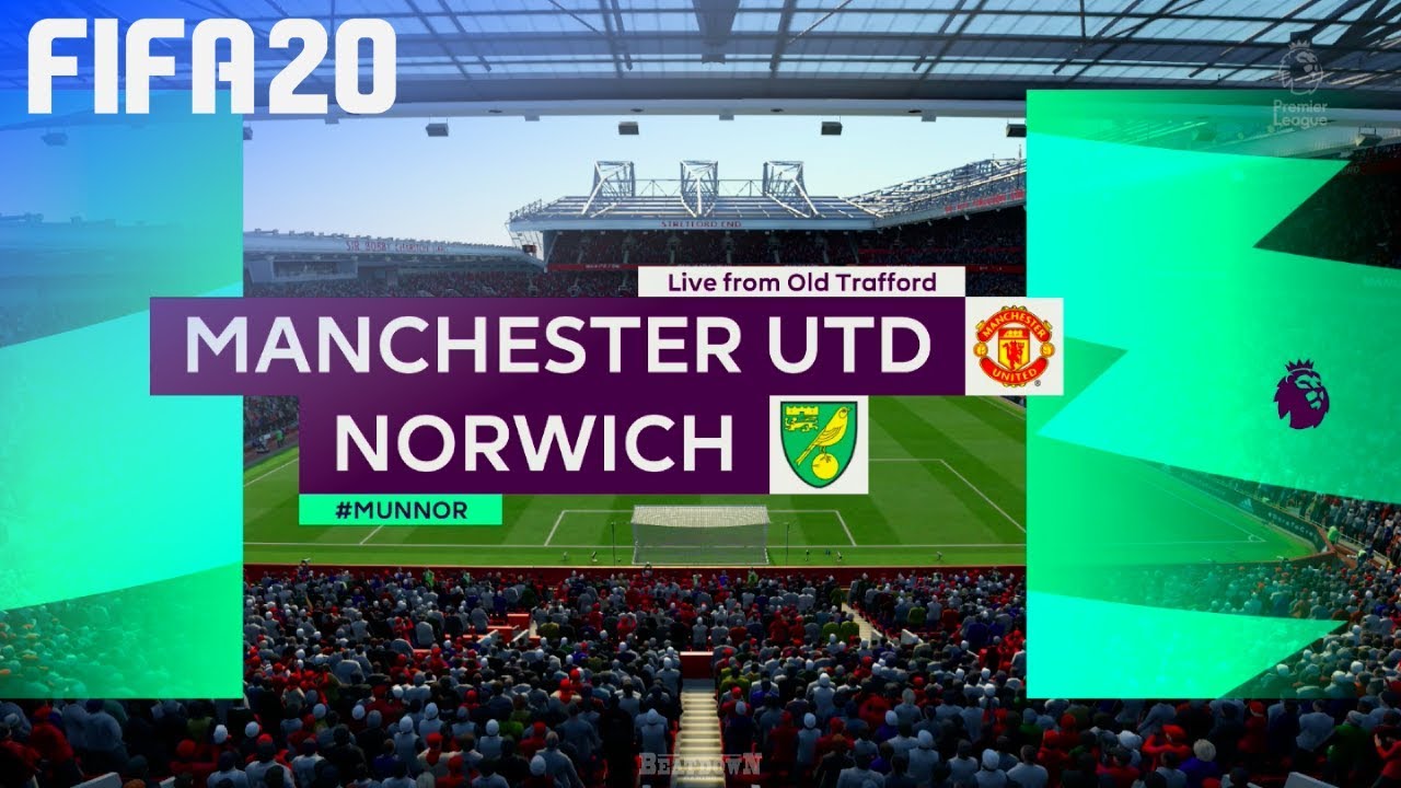 FIFA 20 - Manchester United vs. Norwich City @ Old Trafford