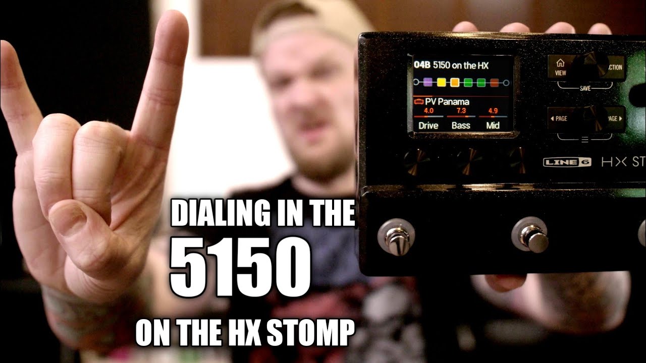 HX STOMP | Dialing in a 5150 patch on the HX Stomp