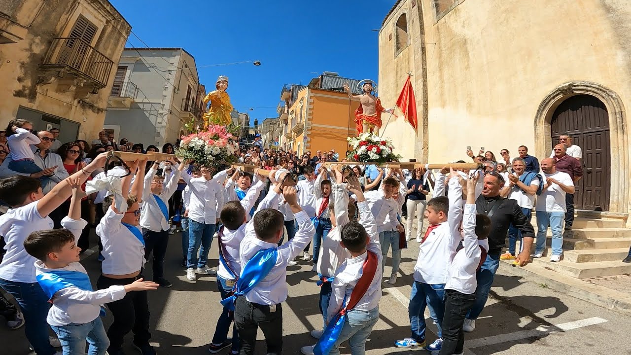 Pasqua 2024 a Ferla,u Scuntrittu di Via Libertà