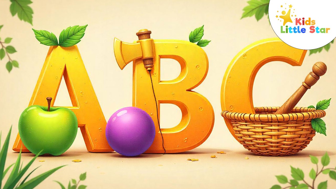 ABC Spelling for Kids | Learn A to Z Spelling with Pictures | Kids Little Star 🌟