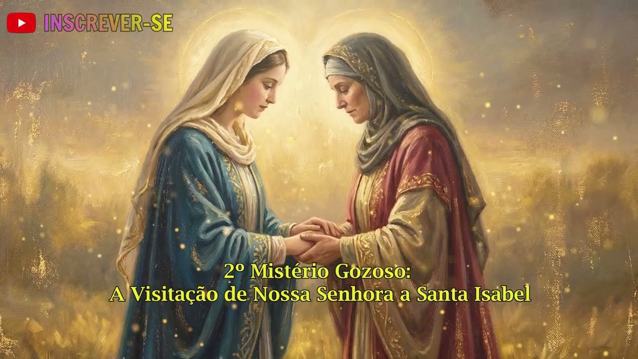TERÇO DE HOJE - 09/03/2026 - SEGUNDA-FEIRA: MISTÉRIOS GOZOSOS - 18 HORAS
