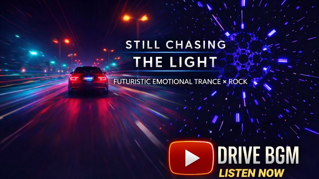 Still Chasing the Light｜Futuristic Emotional Trance × Rock Night Drive Track【DriveScape Odyssey】