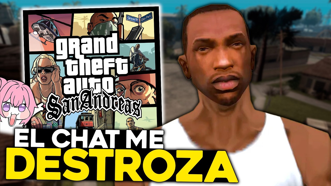 EL CHAT CONTROLA EL JUEGO - GTA San Andreas CHAOS MOD