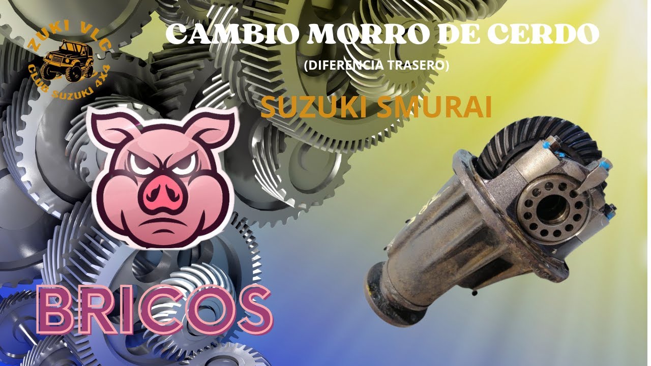 Cambio diferencial trasero Suzuki Samurai