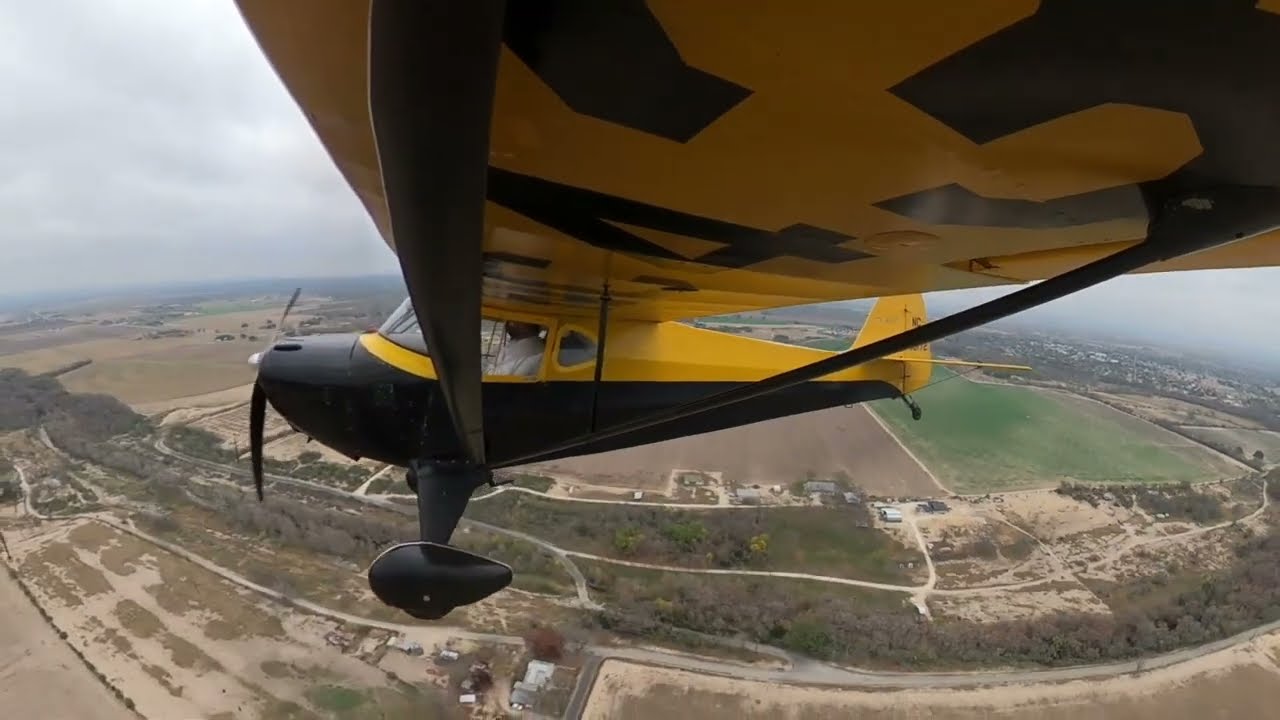 Taylorcraft BC12D Fun