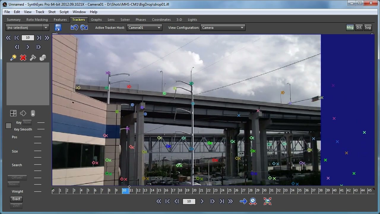 SynthEyes Rolling Shutter Tutorial