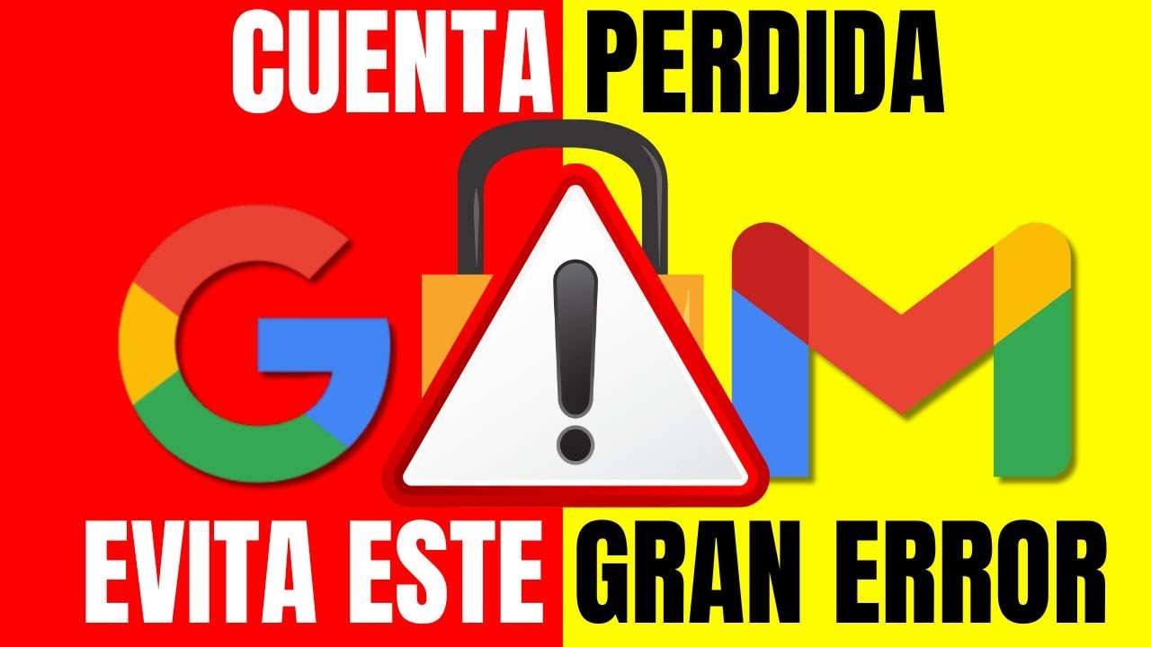 Este error hace que Google te bloquee la cuenta para siempre
