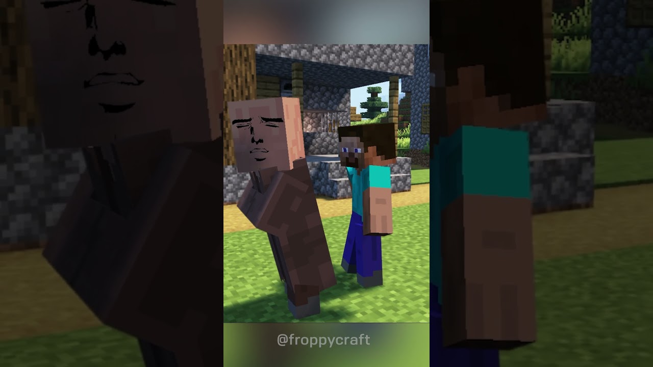 Minecraft Villagers Clap Your Hands #minecraft #villager #grox
