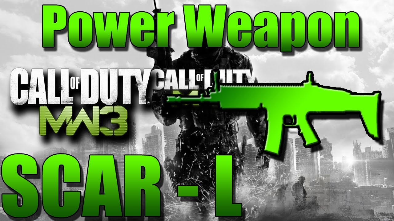 Modern Warfare 3 : SCAR-L Sinônimo de Bom Desempenho l Assault Strike Package