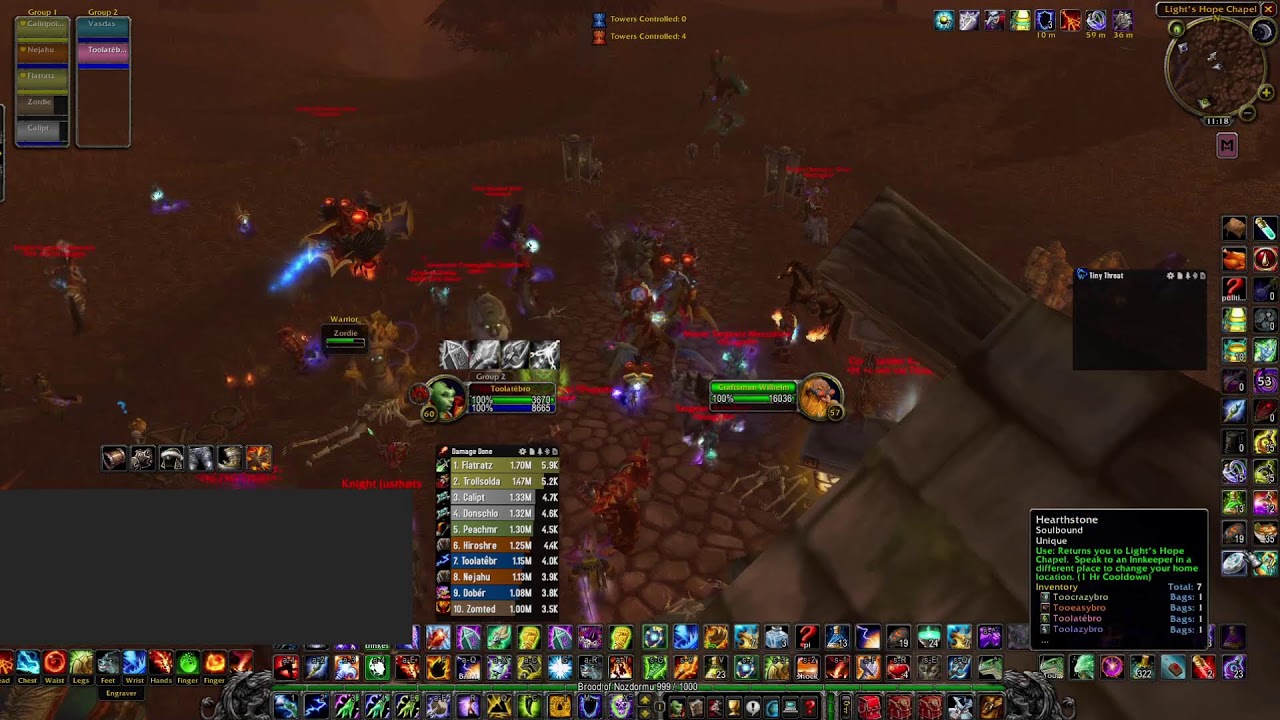 WoW Classic SOD NEW RAID Scarlet Enclave on Elemental Shaman