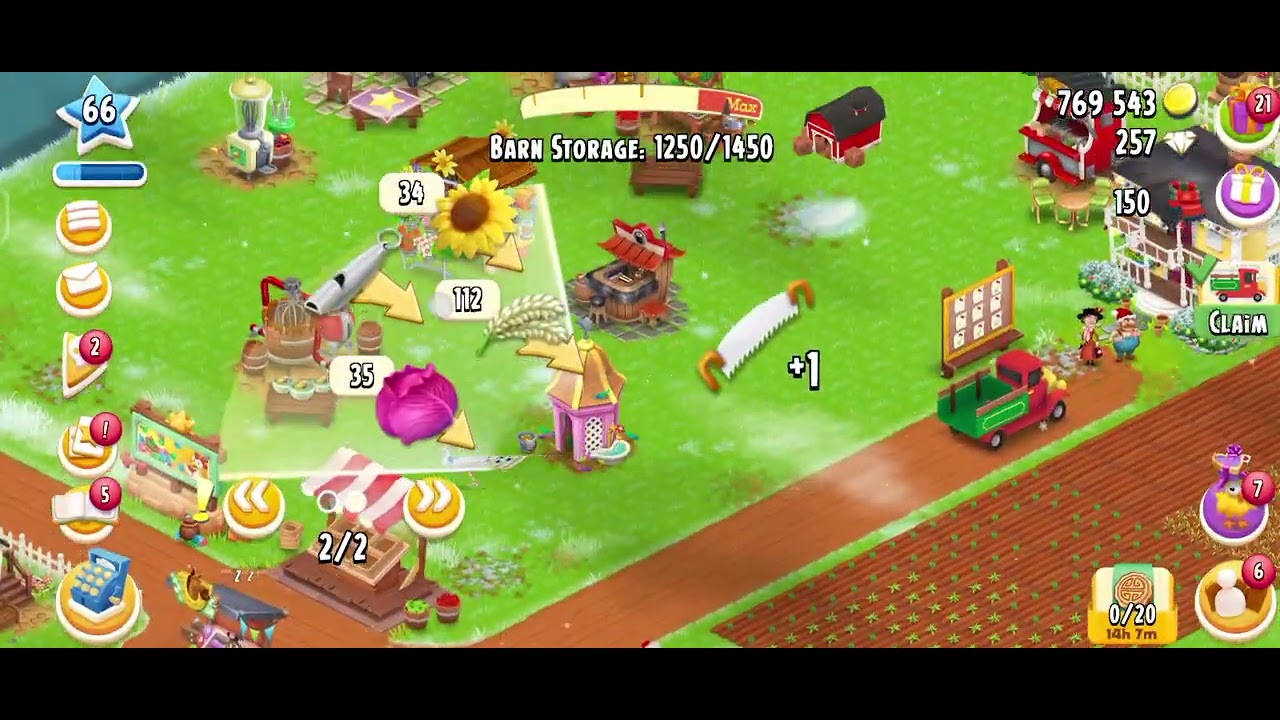 Hay Day Farm house game 