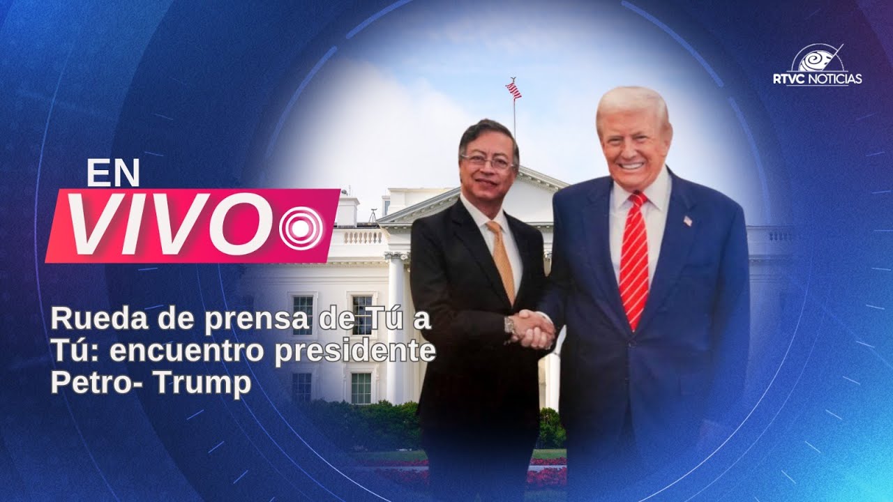 🇨🇴🇺🇸 EN VIVO | Rueda de prensa- encuentro entre el pdte Petro y Donald Trump