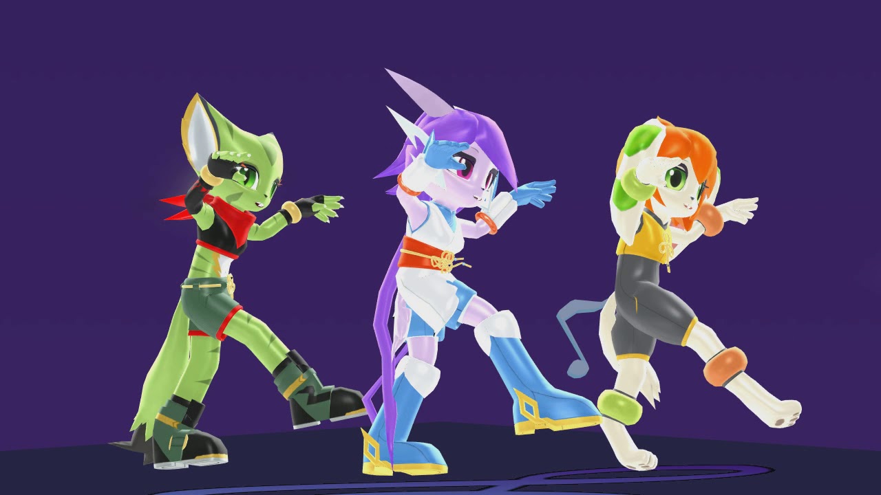 [MMD Freedom Planet] LUVORATORRRRRY! [Carol, Lilac and Milla]