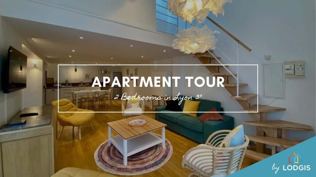 Apartment Tour // Furnished  88m2 in Lyon – Ref : 3L324936