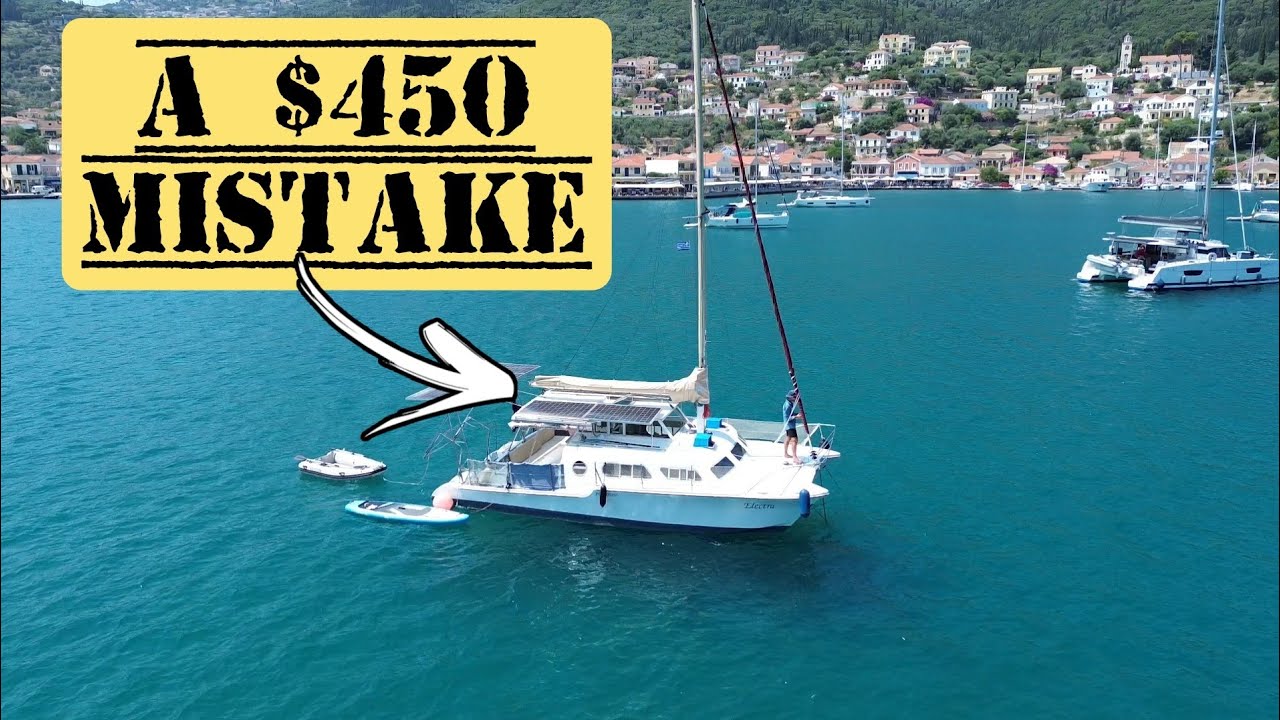 I’m Really Loving Sailing in Greece, and a €400 Mistake