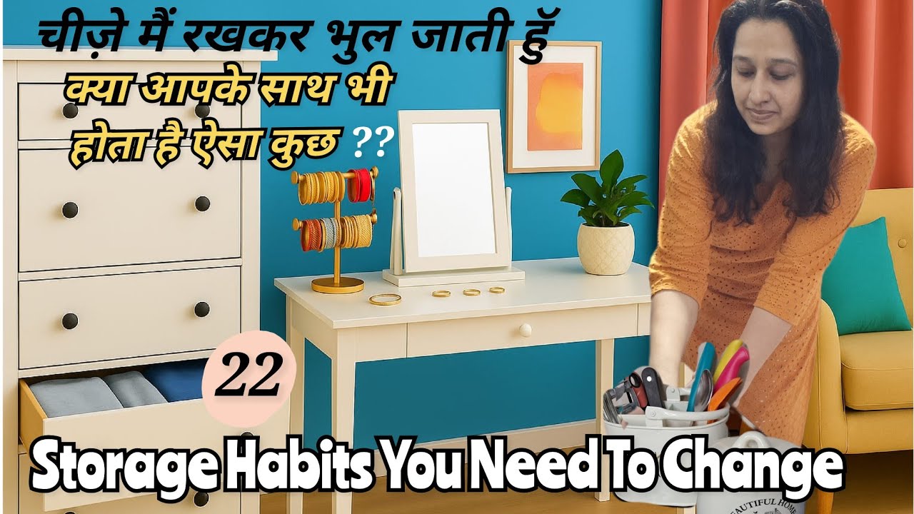 22 Storage Hacks For Small House And Kitchen You Can Change Today To Save Time|Habits To Change Now