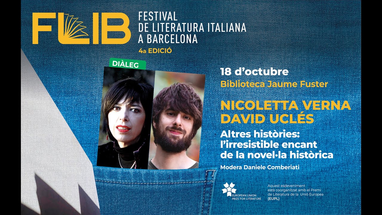 FLIB 2025. Altres històries. Amb Nicoletta Verna i David Uclés