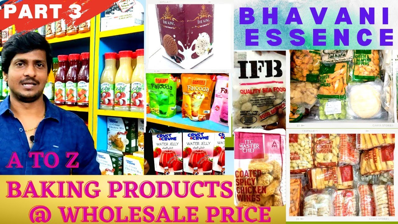 Bhavani Essence - Part 3 - A to Z Baking Products Accessories Frozen food | Wholesale Price! - EVi