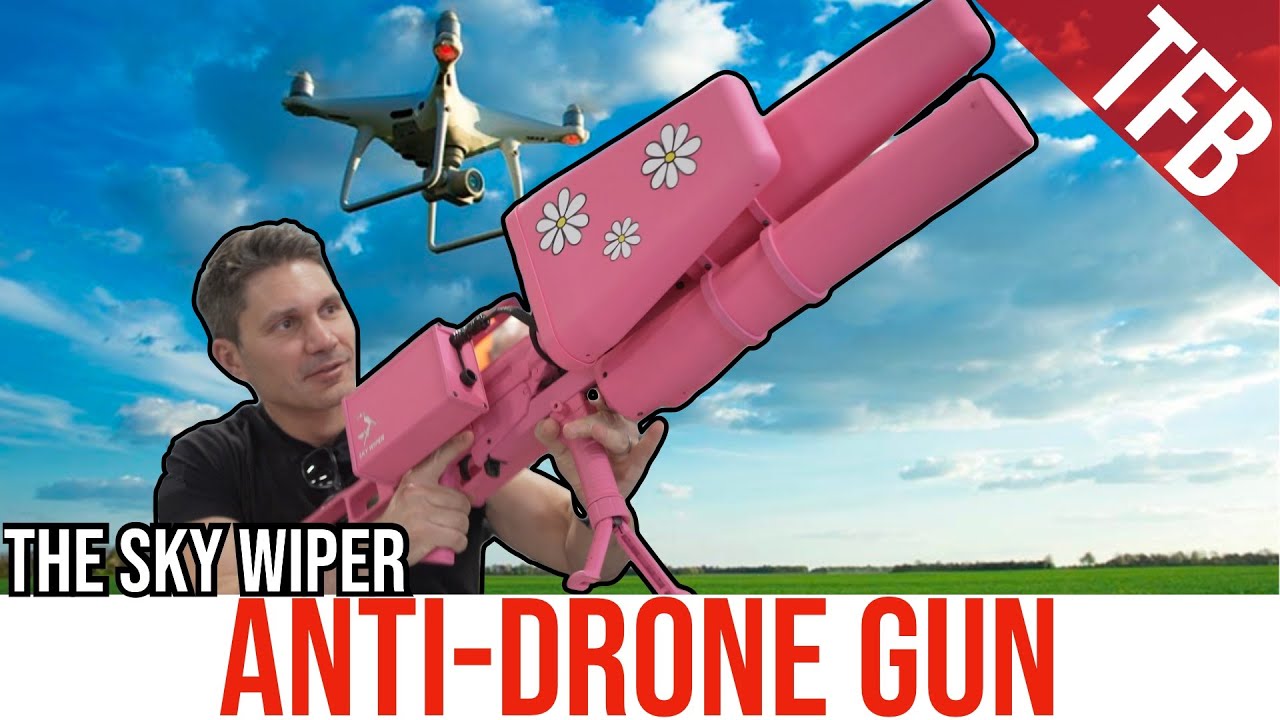 Пистолет для борьбы с дронами EDM4S SkyWiper