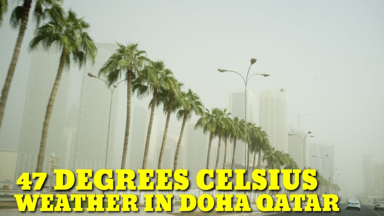 Sizzling in Doha, Qatar with a scorching 47°C! ☀️🔥 #DohaHeatwave #HotterThanEver #SummerInTheDesert