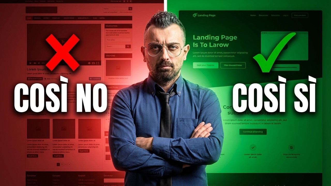 La tua Landing Page Allontana i Clienti (e NON lo Sai)