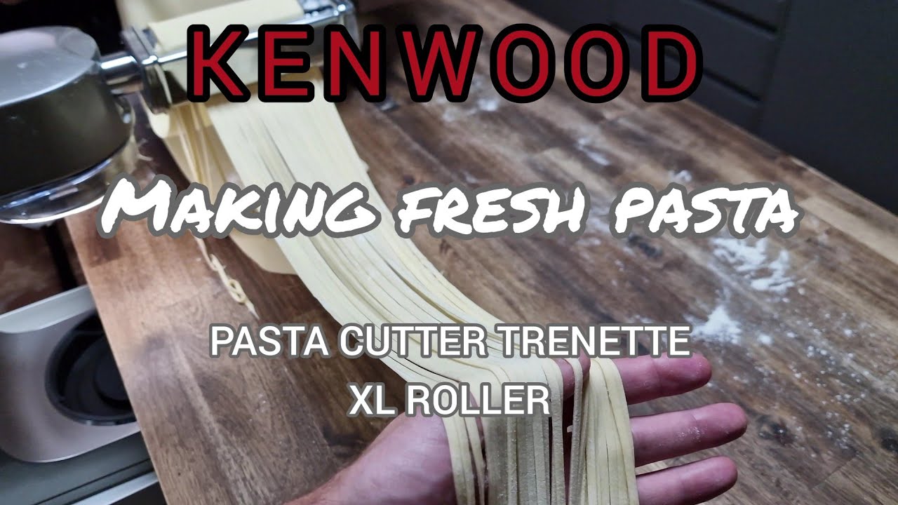 Готовим свежую домашнюю пасту 🍝 Рецепт с настольным миксером Kenwood и насадкой для пасты.