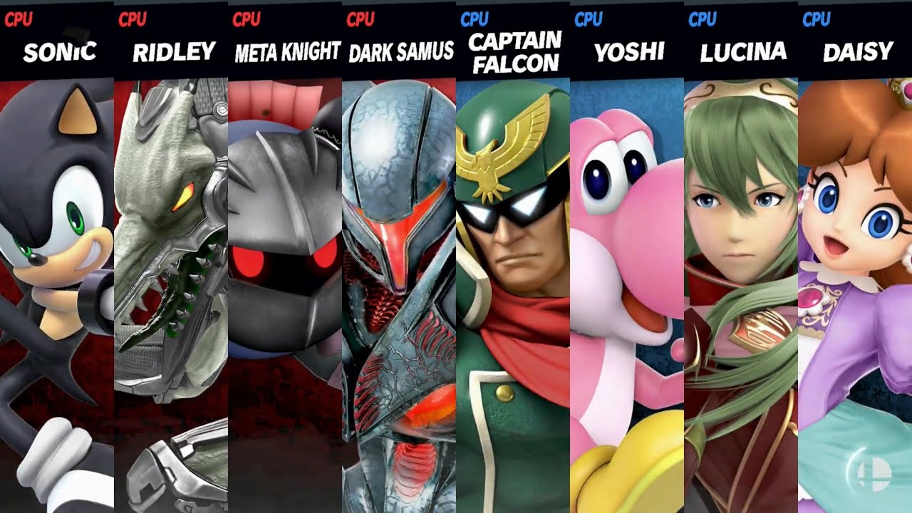 Super Smash Bros. Ultimate - Sonic Frontiers Titans vs The Super Readers