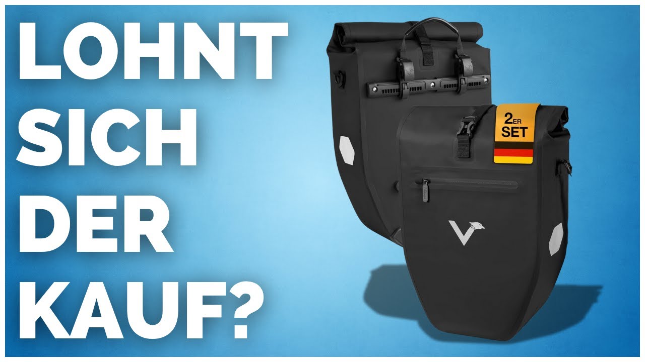 Valkental&reg; ValkBasic - Fahrradtasche f&uuml;r Gep&auml;cktr&auml;ger im Test [KURZ & KOMPAKT]