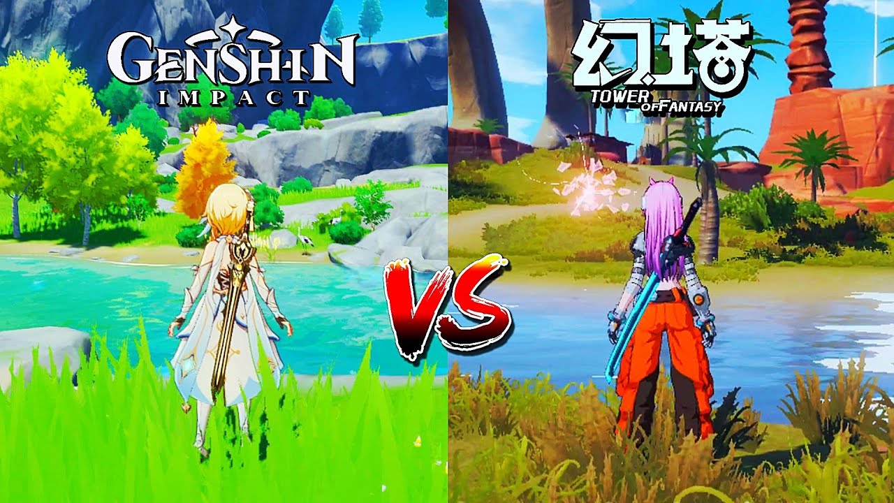 Genshin Impact VS Tower of Fantasy - Comparison Which one is best? (Android/IOS)