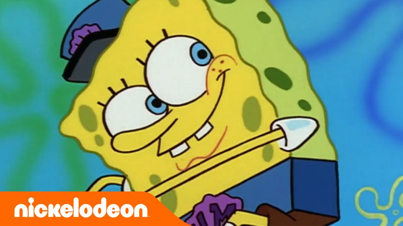 SpongeBob | Episodio di 5 minuti | Il capoclasse | Nickelodeon Italia