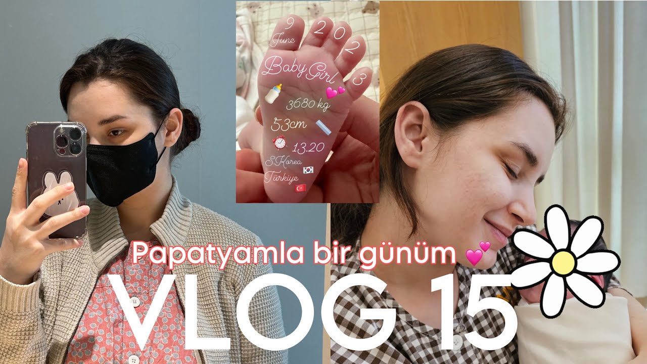BEN ANNE OLDUM! | Yenidoğan bebeğimle bir günüm | Doğum hikayem🥹💕
