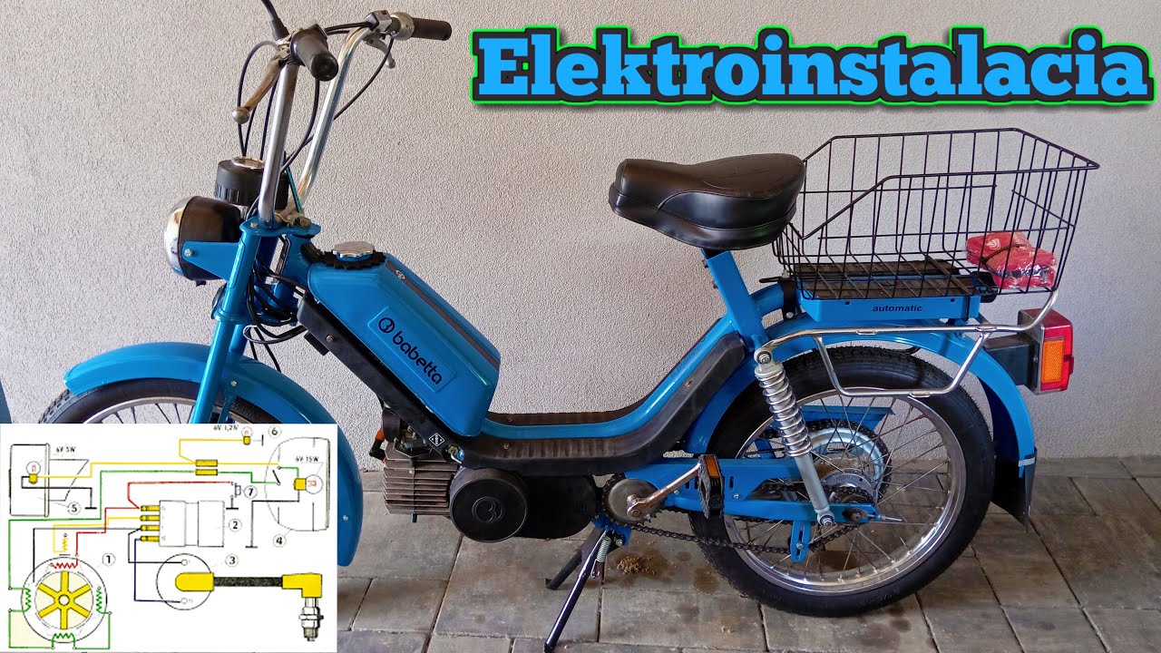 Babetta 210: Návod na elektroinštaláciu