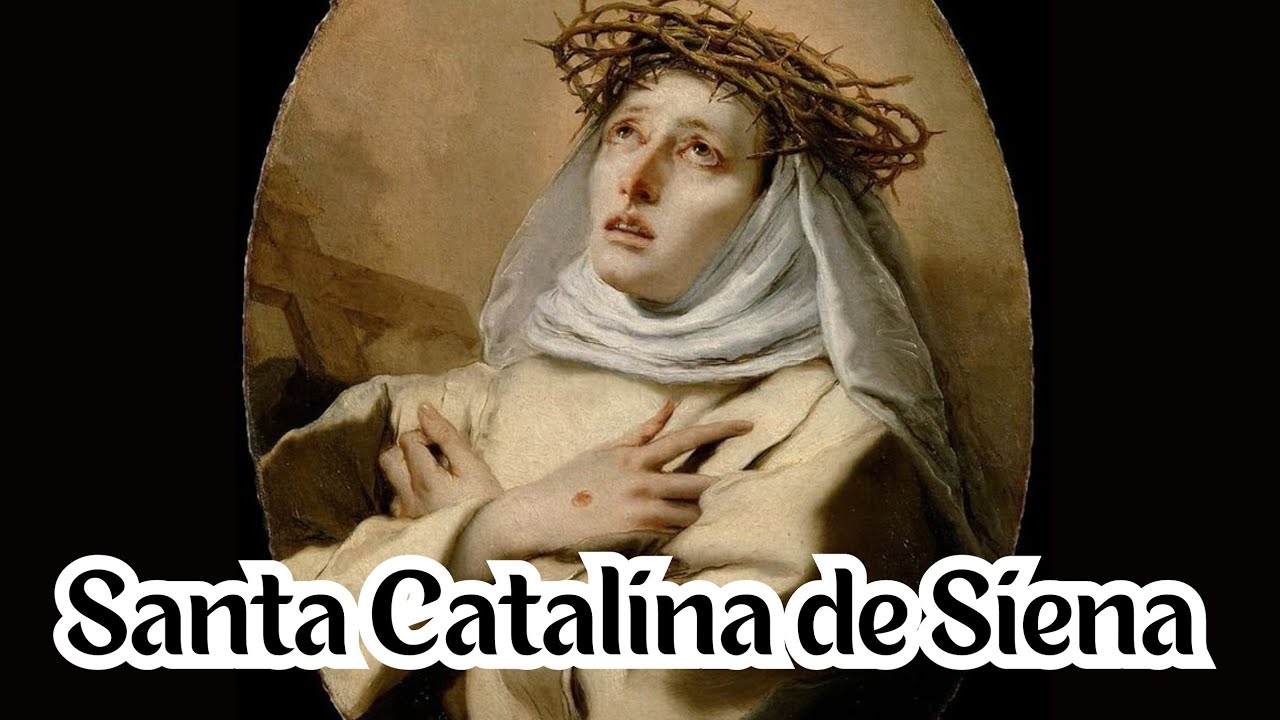 Santa Catalina de Siena y su amor por Jesucristo | Santo del día | Vida de Santos.