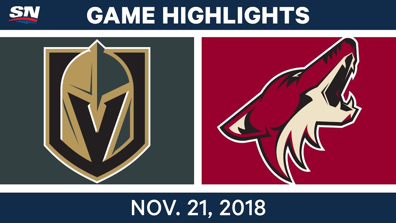NHL Highlights | Golden Knights vs. Coyotes &ndash; Nov. 21, 2018