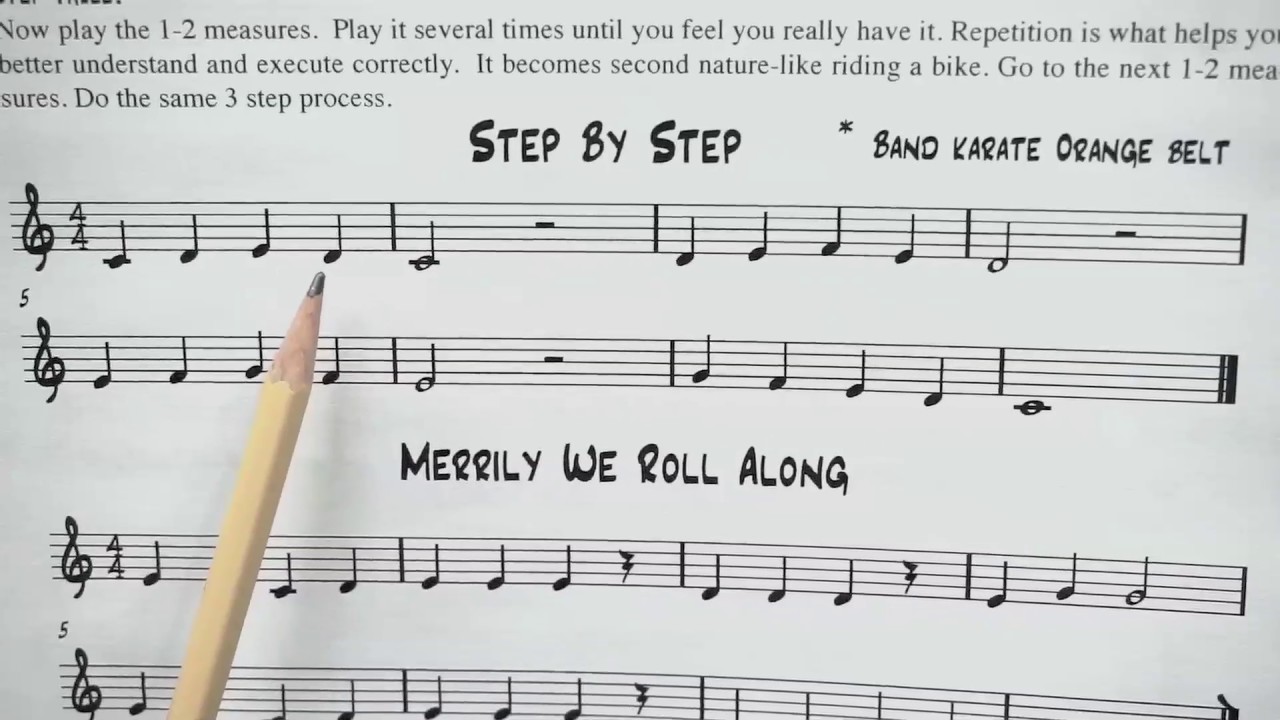 Reading Notes Clarinet
