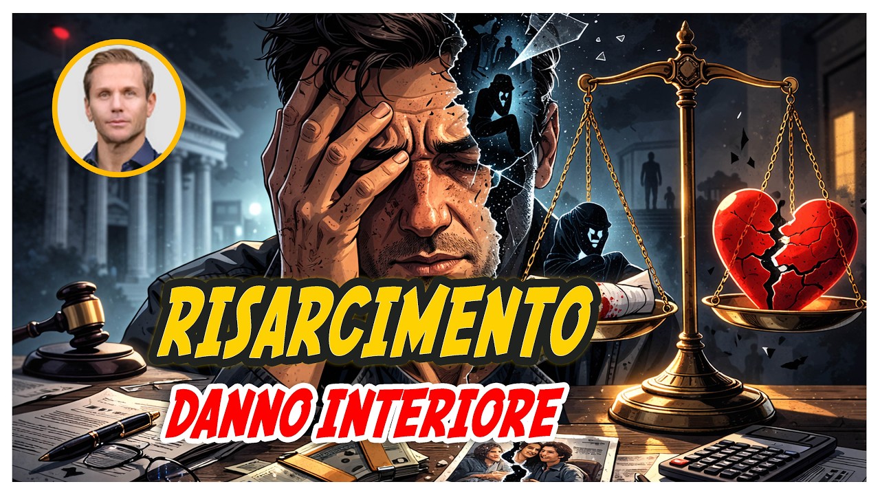 RISARCIMENTO: il DOLORE dell'anima vale quanto una ferita fisica | Avv. Angelo Greco