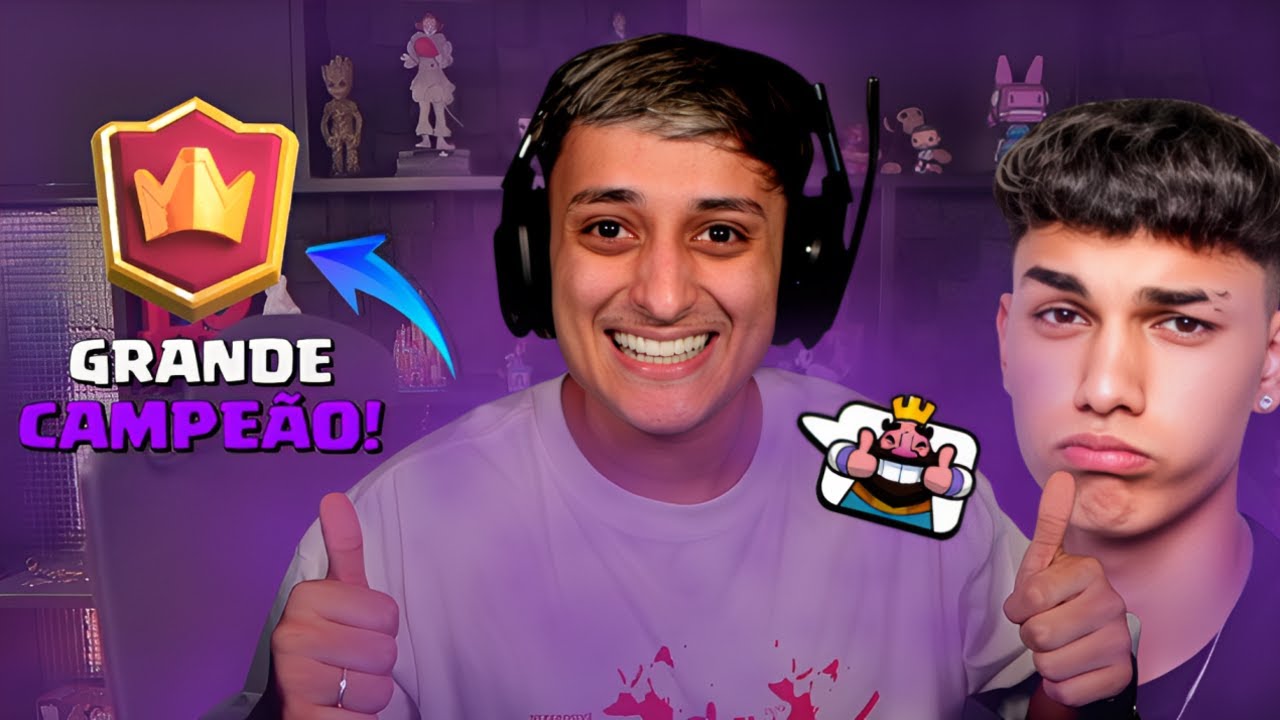 KENNEDY CLASH AJUDA DONA A PEGAR GRANDE CAMPEÃO NO CLASH ROYALE! 🔥