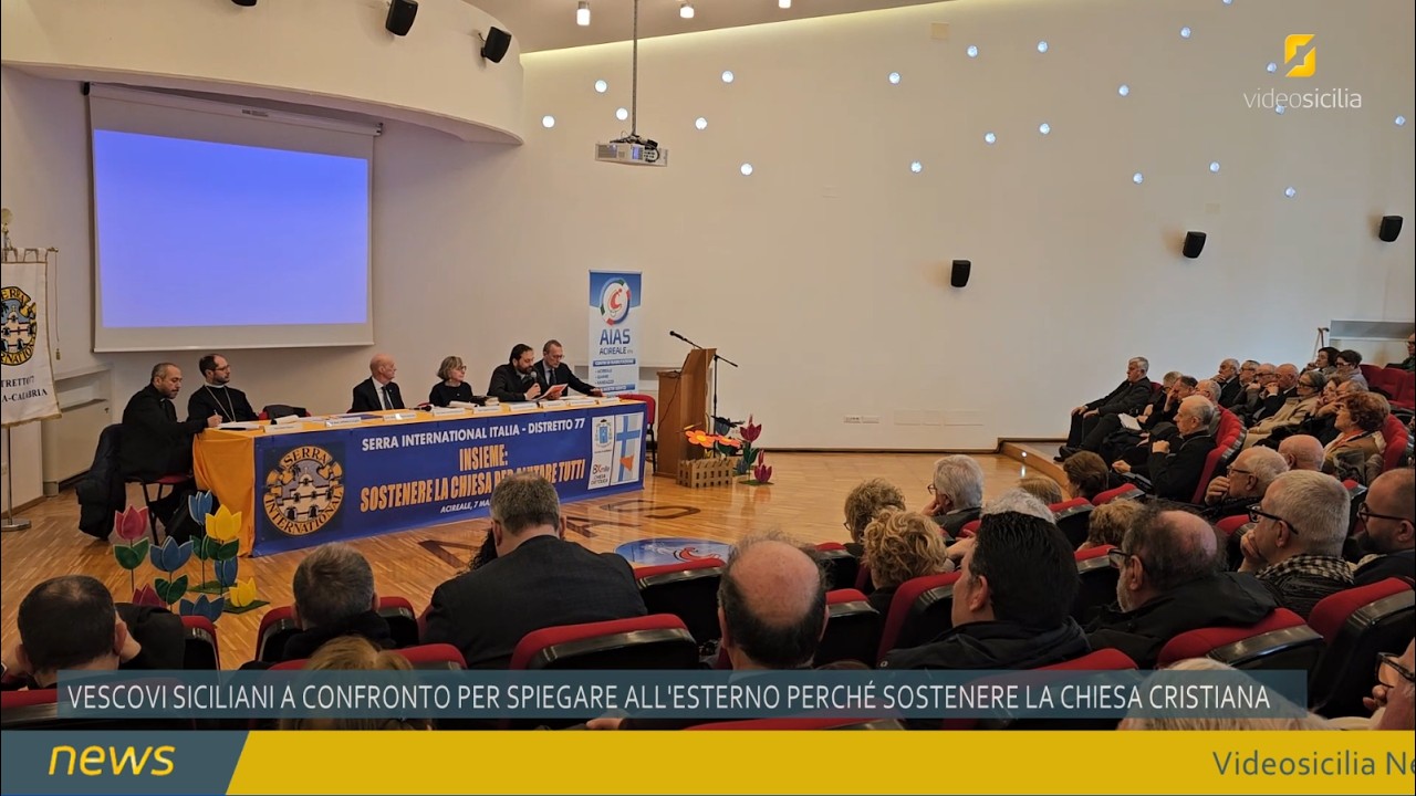 Vescovi siciliani a confronto per spiegare all'esterno perché sostenere la Chiesa Cristiana