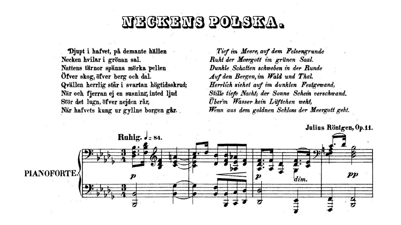 Julius Röntgen – Neckens Polska Variations