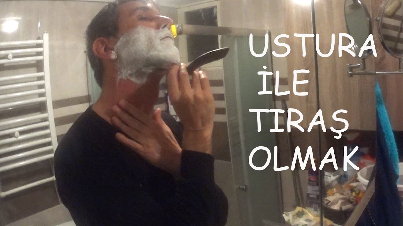 Jiletli Ustura İle Tıraş Olmak