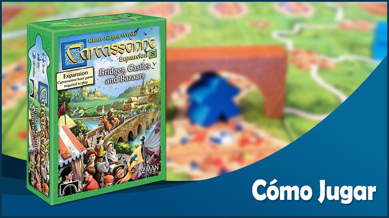 Carcassonne Expansión 8: Mercados y Puentes (Bridges, Castles & Bazaars) - Comentarios y Cómo Jugar