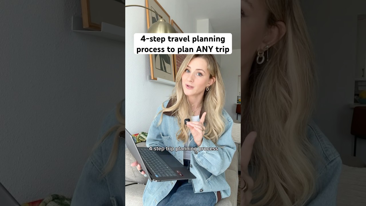 4-step travel planning process to plan ANY trip! #travel #travelplanning