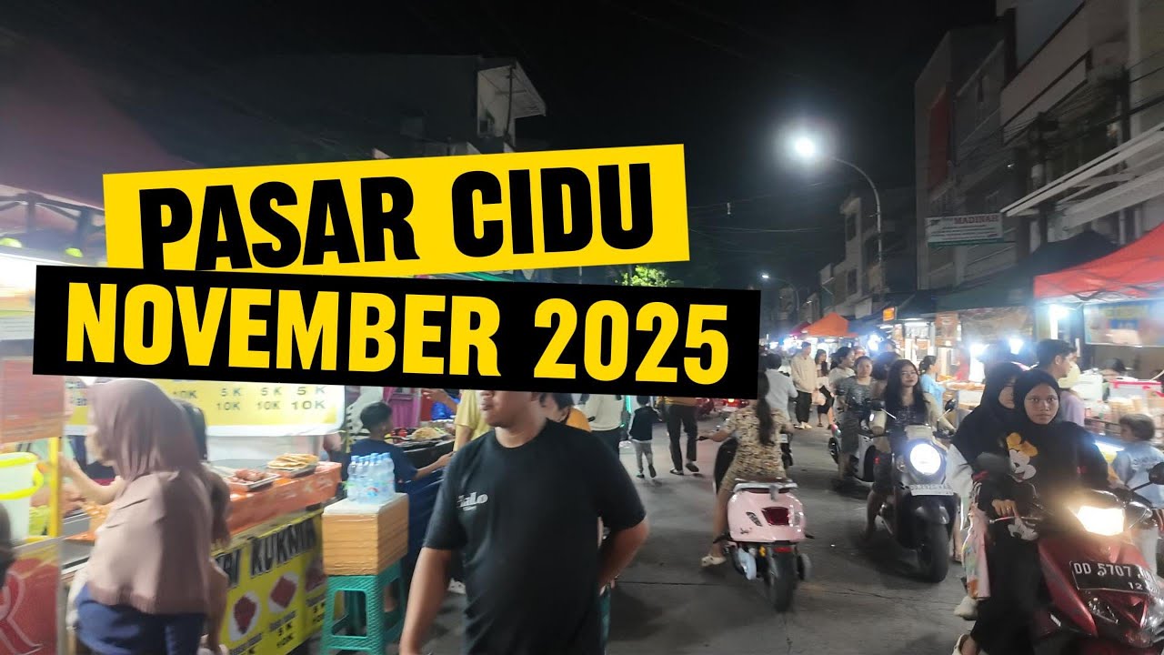 SIUASANA PASAR CIDU NOVEMBER 2025