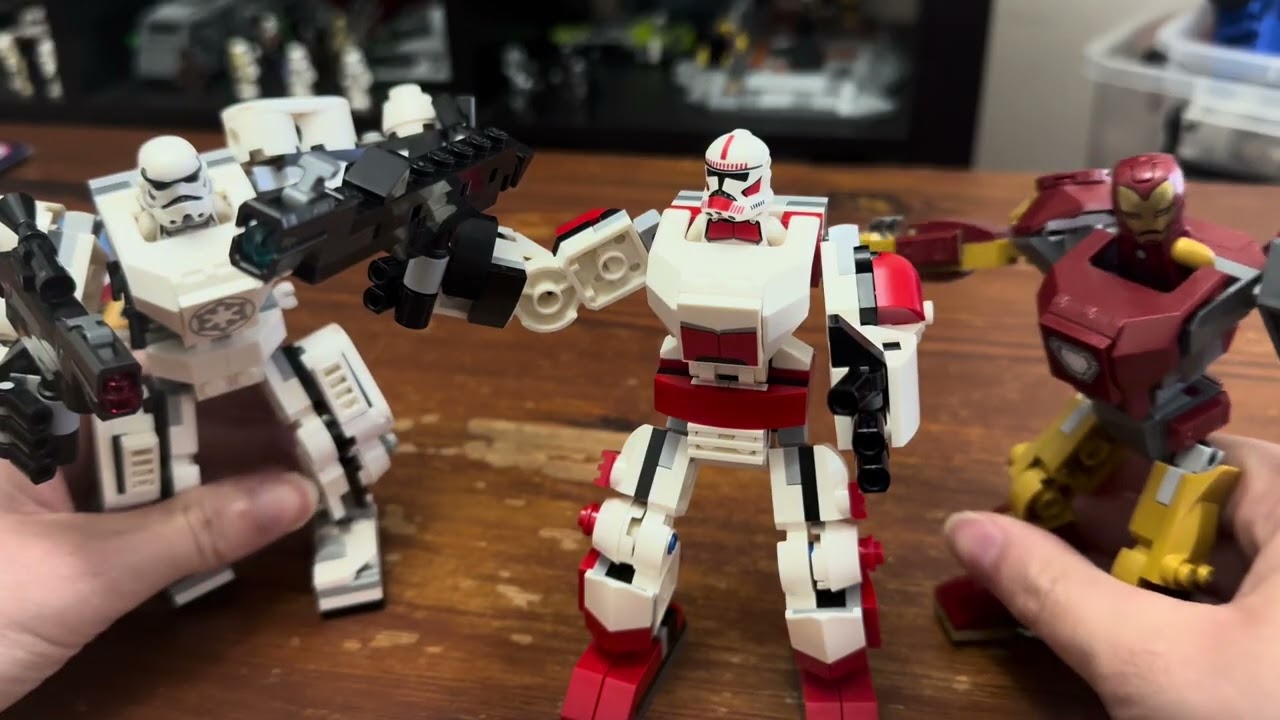 Lego Star Wars set 75448 shock trooper mech review 
