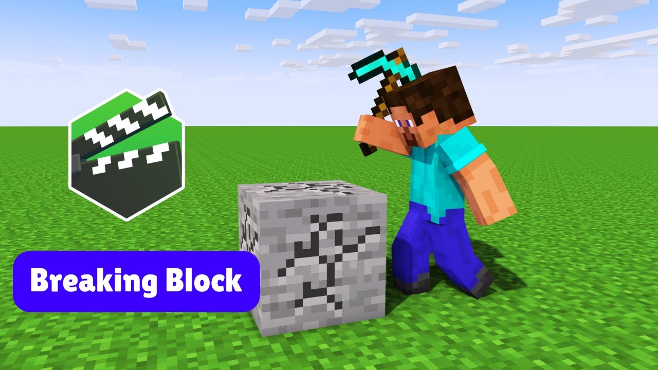 How to Animate Breaking Blocks in Mine-imator