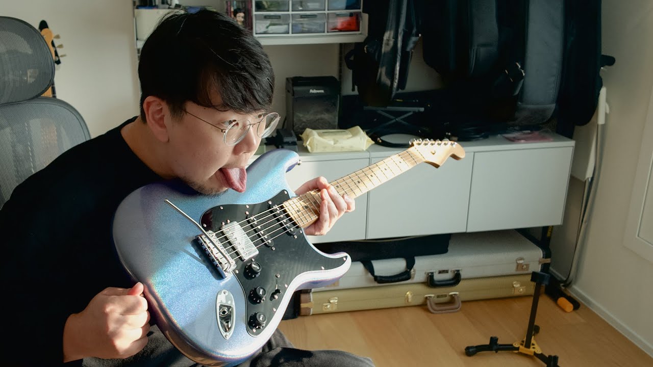 레스폴 외길인생 15년차의 블링블링 스트라토캐스터 리뷰 | Fender 70th Anniversary Ultra Stratocaster® HSS Amethyst