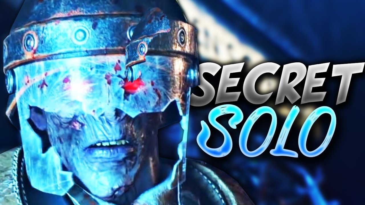 SECRET de BLOOD OF THE DEAD en SOLO !  Black ops 4 Zombies