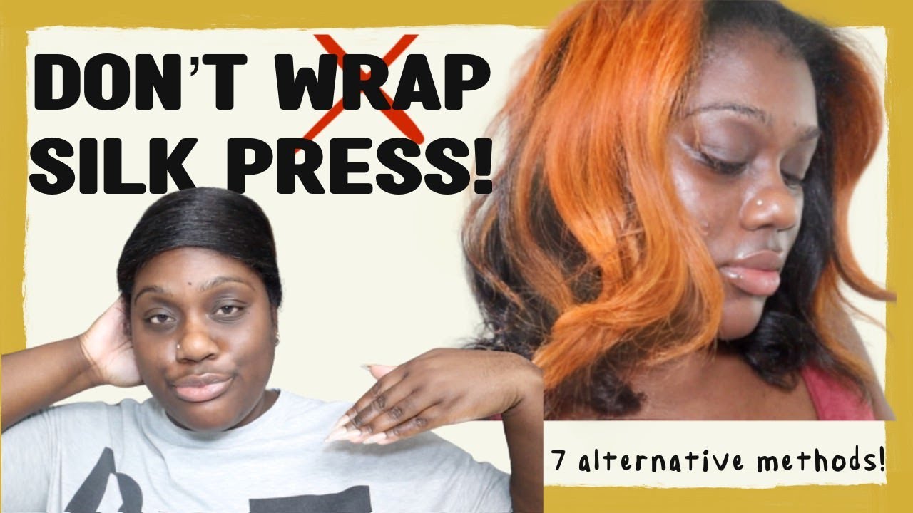 7 способов поддержания фигуры SILK PRESS без нагревания | Вечерний режим и режим принятия душа | ...