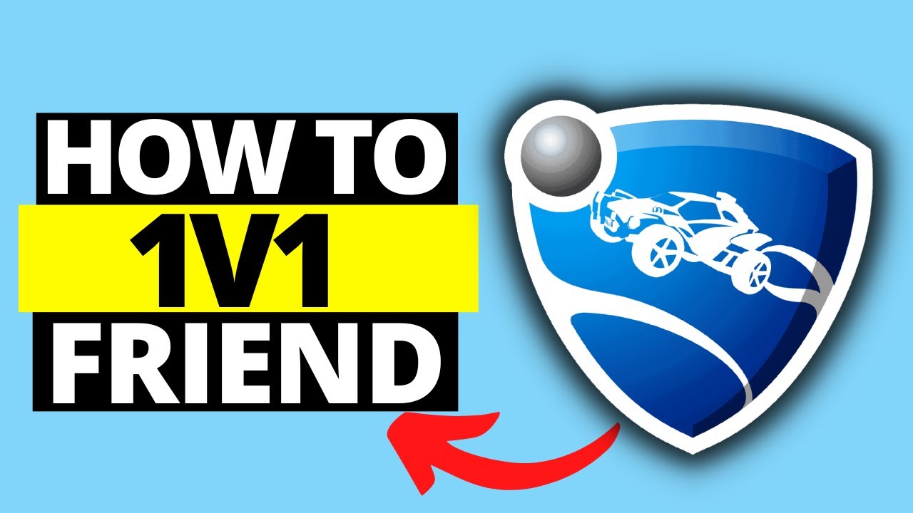 How To 1v1 Friend in Rocket League