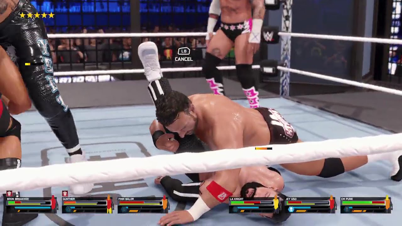 “Only One Survives! 6-Man Elimination Chamber for John Cena Legacy Title | WWE 2K25”